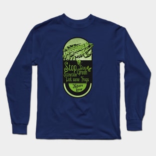 Stop Extiction Lick Some Frogs Long Sleeve T-Shirt